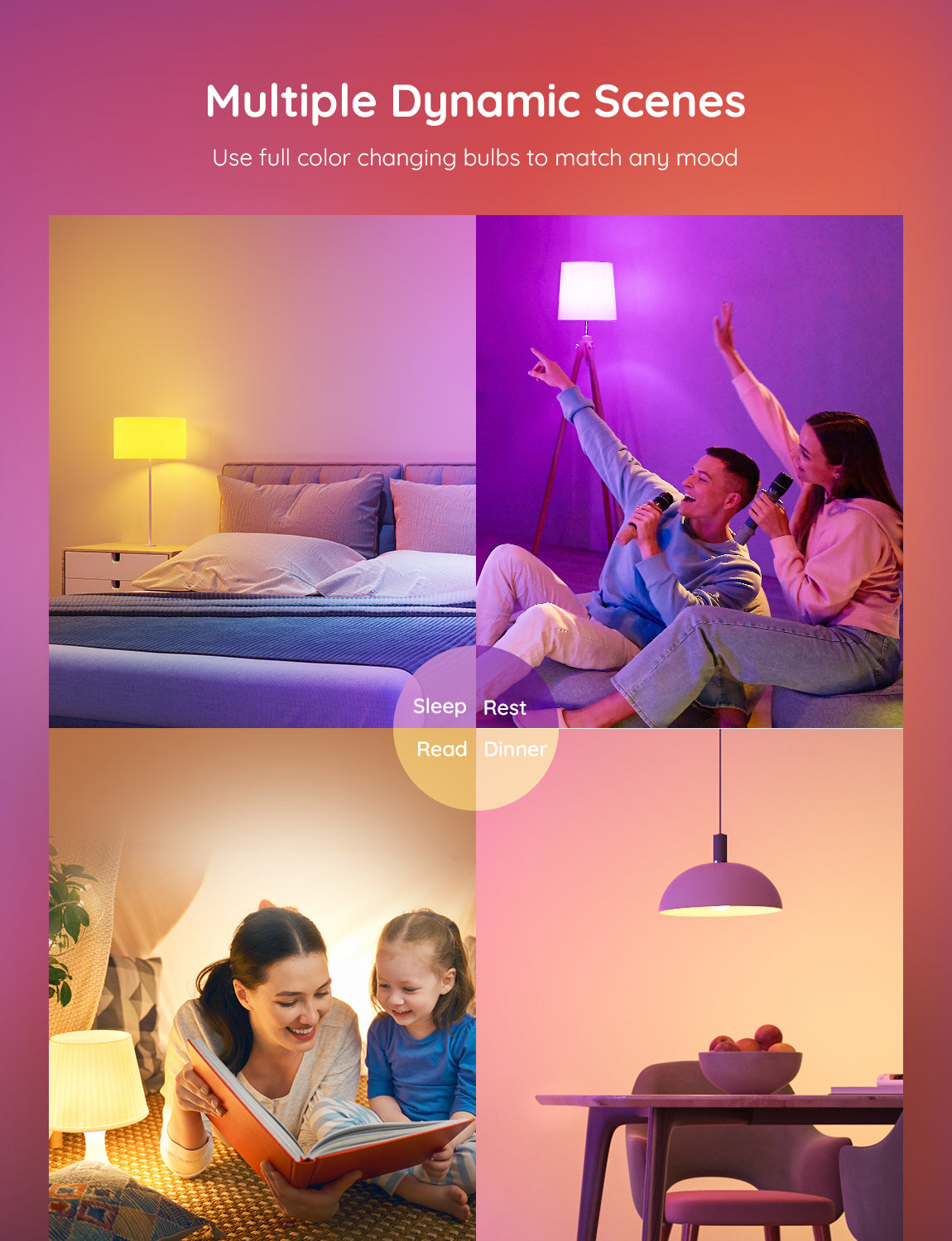 Govee Wi-Fi & Bluetooth Smart Light Bulb - E27