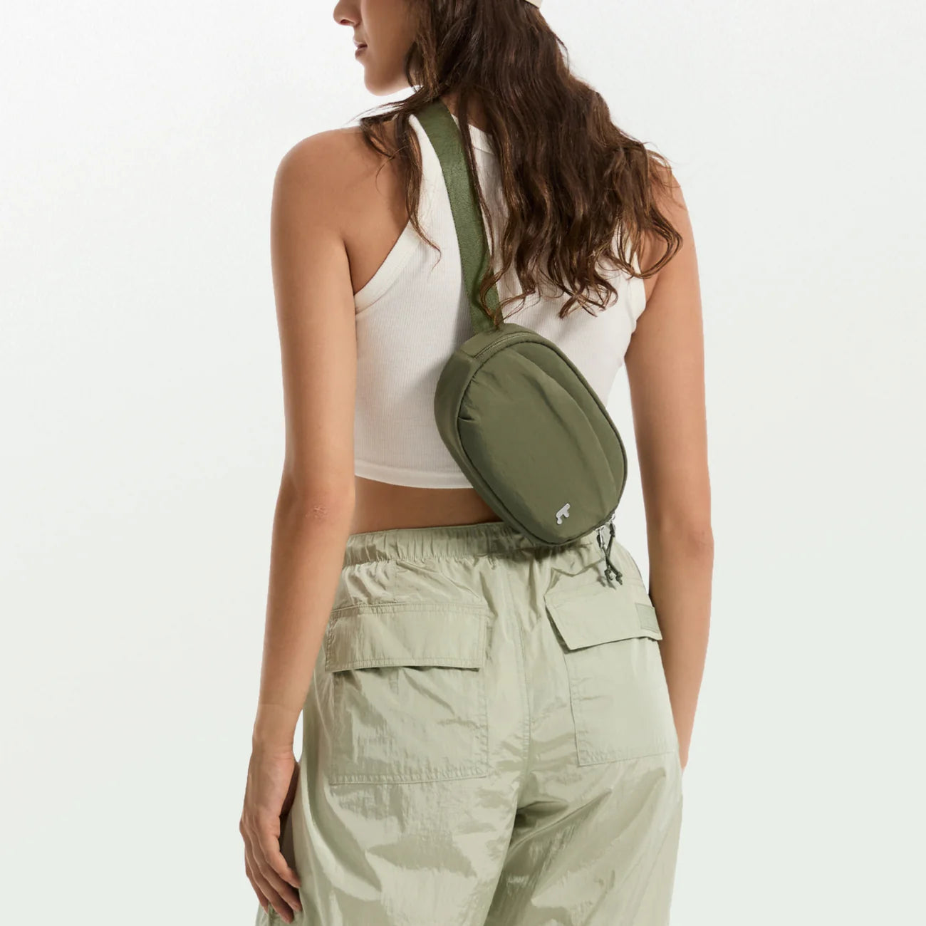 tomtoc Sling Bean Belt Bag 1.5L - Green