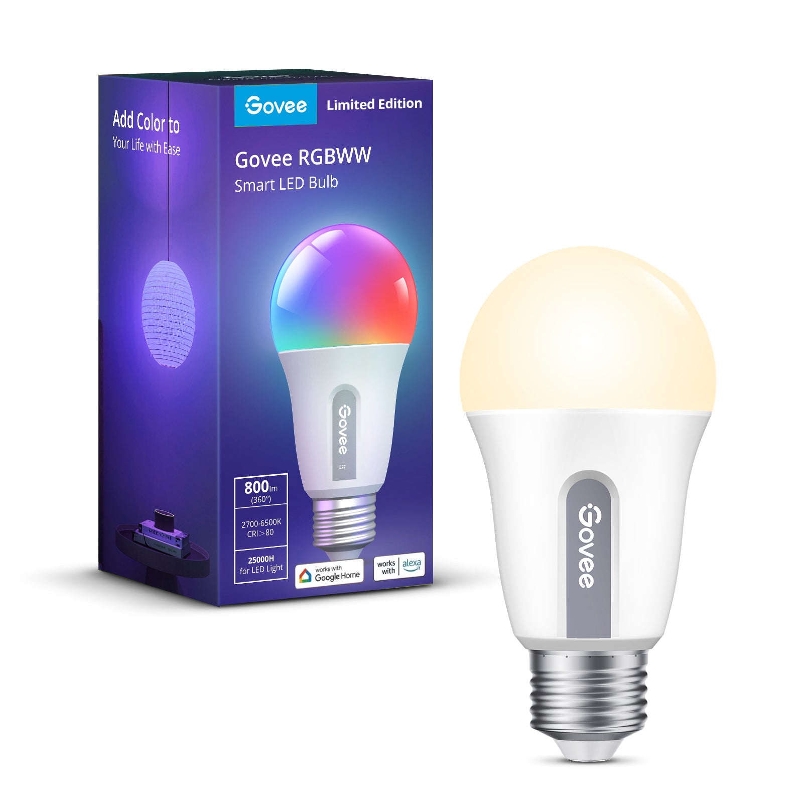 Govee WiFi & Bluetooth Smart Light Bulb - E27 (Limited Edition)