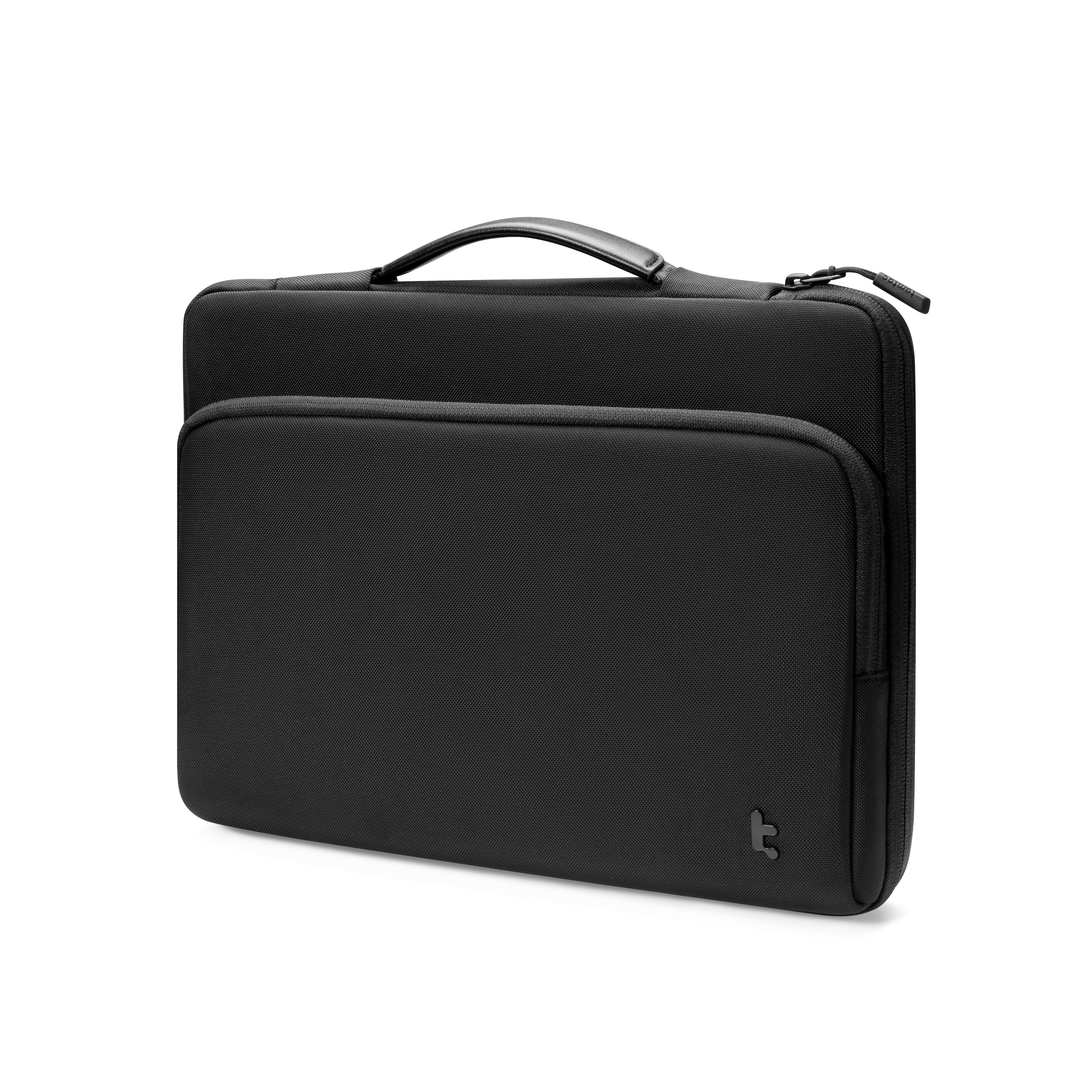 tomtoc Defender-A14 Premium Laptop Briefcase 14-inch - Black