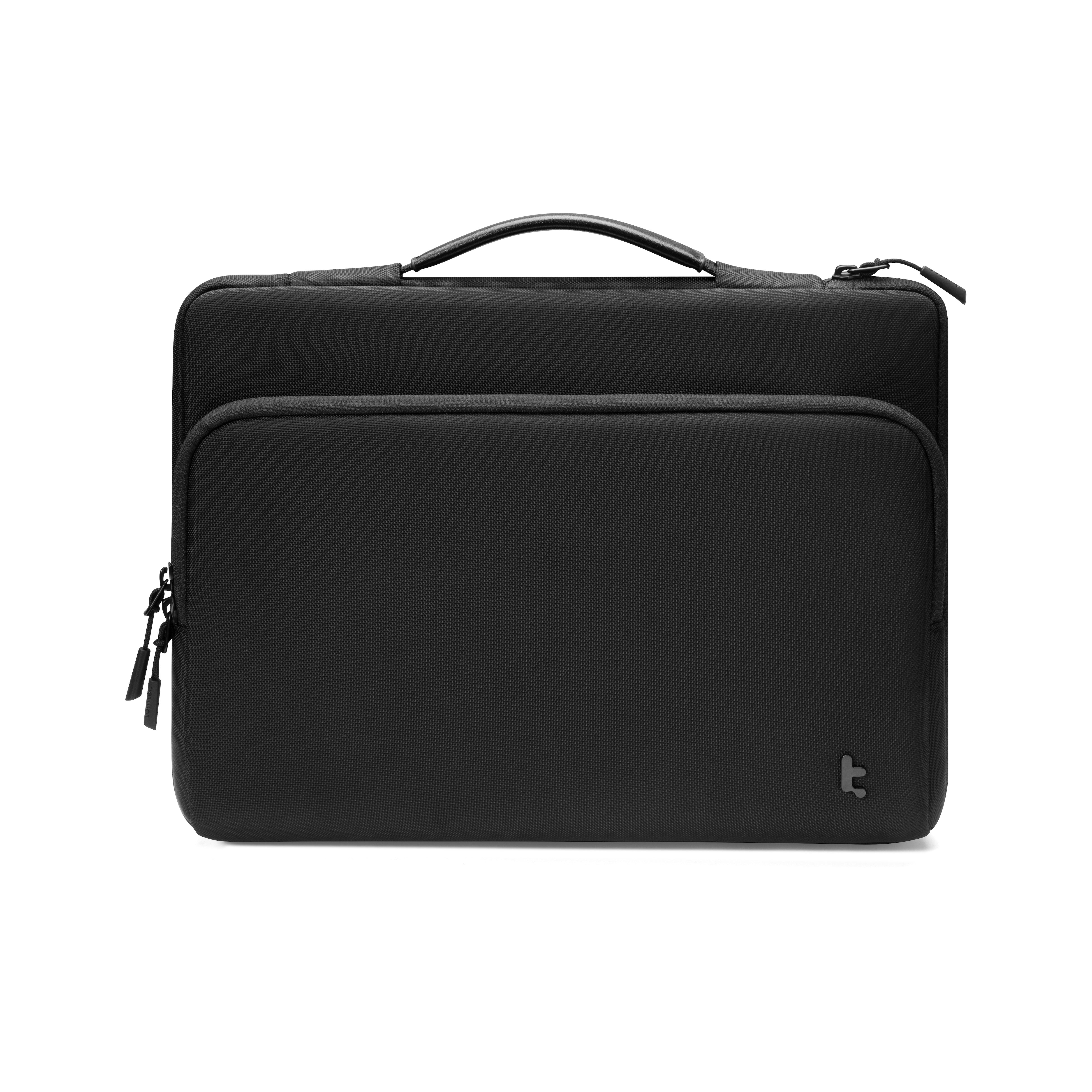 tomtoc Defender-A14 Premium Laptop Briefcase 14-inch - Black